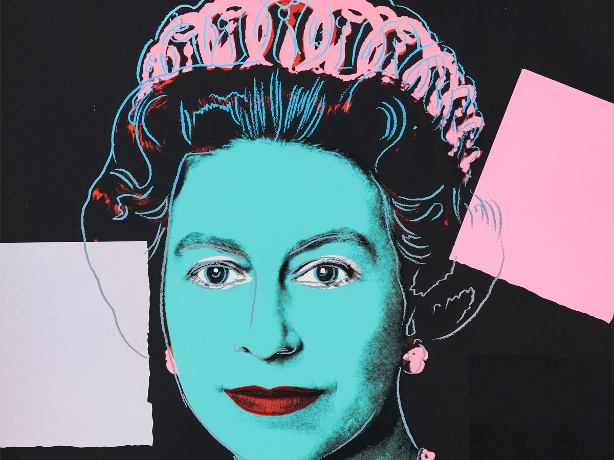 The Modern Art Sale presents: “Queen Elizabeth II” by Andy Warhol