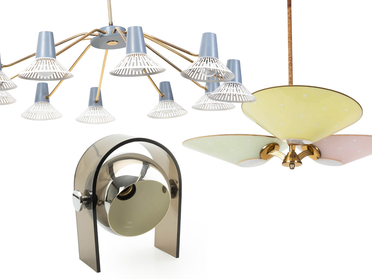 Light & Form: 20th Century Design Lamps - Stockholms Auktionsverk